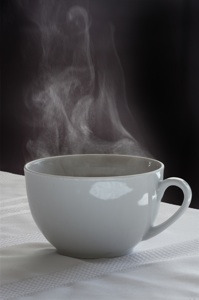 Steaming Cup of Coffee