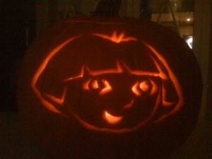 Dora Pumpkin Lit